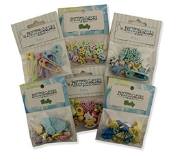 Buttons Galore Baby Buttons, Set of 6