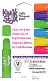The Pencil Grip Kwik Stix NEON Solid Tempera Paint, Super Quick Drying, 6 Pack (TPG-610)