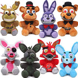 YLEAFUN Five Nights Plush Figure Toys, 7 Inch Plush Toy - Stuffed Toys Dolls - Kids Gifts - Gifts for Five Nights Game Fans