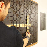 Tubibu Unique Wall Decor, Giant Message Board, Convenient to Play Scrabble, Extraordinary Gift, Wall Decor, Wall Art (XL)