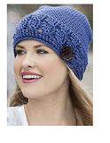 Messy Bun Hats, Plus! | Crochet | Leisure Arts (7122)