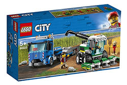 LEGO City Great Vehicles Harvester Transport Construction Set, Toy Truck & Minifigures, Farm Toys for Kids