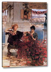 Love's Jewelled Fetter by Sir Lawrence Alma-Tadema - 10" x 14" Gallery Wrap Giclee Canvas Print - Ready to Hang