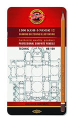 12 Pc Koh-I-Noor D'or Graphite Art Pencil Set (Engineering Set)