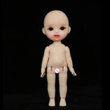 1/8 Bjd Doll 16cm 6.2 Inches Sd Doll Ball Joint Doll Action Full Set of Pictures + Makeup + Clothes + Wigs + Shoes