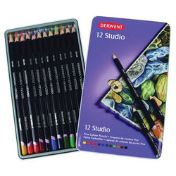 Derwent - Studio Colored Pencil - Set - 24-Color Set