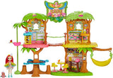 Enchantimals Junglewood Cafe Playset (-2 feet) with Peeki Parrot Doll (6-inch) and 15+ Removable Accessories  [Amazon Exclusive]