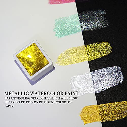 Shop Apolo Arte Metallic Watercolor Paints - at Artsy Sister.