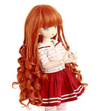 AIDOLLA Doll Wig 9-10 Inch 1/3 BJD SD Wig - Girls Gift Temperature Synthetic Fiber Long Curly Synthetic Hair
