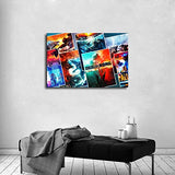 Godzilla vs. King Kong poster Godzilla Classic Movie cover canvas wall art office poster indoor aesthetic art HD picture printing (No Framed,16x24inch)