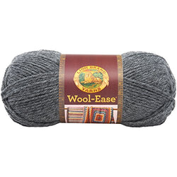 Lion Brand Wool-Ease Yarn (152) Oxford Grey, Oxford Grey (620-152)