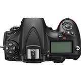Nikon D810 36.3MP 1080p FX-Format DSLR Camera (Body Only) 1542B + One Year Extended Warranty - (Renewed)