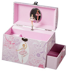Twirls and Swirls Ballerina Musical Jewelry Box by The San Francisco Music Box Company