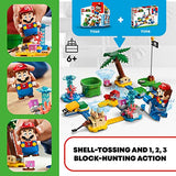 LEGO Super Mario Dorrie’s Beachfront Expansion Set 71398 Building Kit; Collectible Toy for Kids Aged 6 and up (229 Pieces)