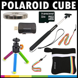 Polaroid Deluxe ESSENTIAL KIT For The Polaroid Cube, Cube+ Video Action Camera - Great Add On