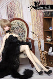 Free Gift 1/3 SD16 DDD BJD Dress Suit Outfit Dinner Dress Doll Dollfie LUTS/ Sexy Lady Dinner Dress / White