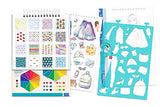 Make It Real - Fashion Design Sketchbook: Digital Dream. Inspirational Fashion Design Coloring Book for Girls. Includes Sketchbook, Stencils, Puffy Stickers, Foil Stickers, and Fashion Design Guide