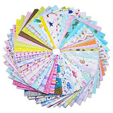 Quilting Fabric, Misscrafts 50pcs 12" x 12" (30cm x 30cm) Cotton Craft Fabric Bundle Patchwork