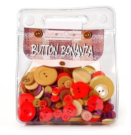 Button Bonanza Harvest Buttons Embellishments 8 Oz