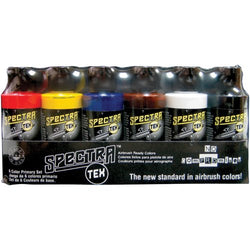 Badger Air-Brush Company Spectra-Tex 2-Ounce Primary Color Airbrush, 6-Pack