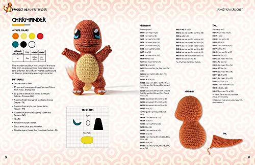 Pokémon Crochet: Bring Your Favorite Pokémon to Life with 20 Cute Crochet Patterns [Book]