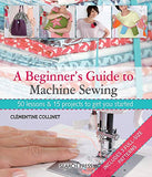 Beginners guide to machine sewing, dressmaking 2 books collection set