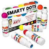 Smarty Dots - Dot Markers, Water Based, Non-Toxic Washable Dot Markers, Easy to use and Easy to Clean, Bingo Markers, Perfect for Kids.
