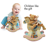 Lovely Bear and Rabbit Music Box is Good for Girls,Babys and Boys' Birthday Musical Box, Melody