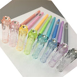 CHoSCH Flower Diamond Tip Gel Ink Rollerball Pens, Extra Fine Point Pen (0.5mm),8 Colors, 8-Count (8)