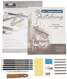 ROYAL BRUSH AIS-101 Sketching Art Instructor Sketching Set-20Pc