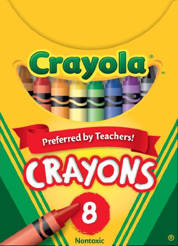 Crayola Crayons, 8-Count, Standard Size