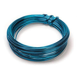 Bulk Buy: Darice DIY Crafts Copper Wire 20 Gauge Sapphire 8 yards (3-Pack) 3959-51