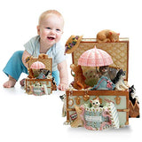 Lovely Cats Music Box is Good for Woman,Girls and Babys Christmas Birthday Gift, 18 Note Machine