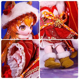 ICY Fortune Days 13cm Ball Joint Doll Anime Style OB11 Action Humanoid Gift Decoration Set（Leo）