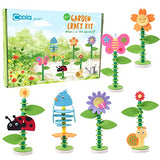 Coola Spring Craft Kit for Kids - Art and Craft DIY Early Educational Toys Suitable for Girls & Boys Pack 6 Include 2Flowers Snail Birdie Butterfly Ladybug Best Gift for Kids Age 3,4,5,6,7,8,9