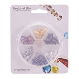 PandaHall Elite 36 Pcs Brass Clip-on Earring Converter Component 17x14x7mm for Non-Pierced Ears 6