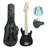 ZENY 30 inch Kids Electric Guitar with 5w Amp, Gig Bag, Strap, Cable, Strings and Picks Guitar Combo Accessory Kit (Black)