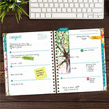 HARDCOVER Academic Year 2023-2024 Planner: (June 2023 Through July 2024) 8.5"x11" Daily Weekly Monthly Planner Yearly Agenda. Bookmark, Pocket Folder and Sticky Note Set (Tree Seasons)
