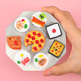 50 Pieces Dollhouse Food Miniature Food Mini Food Toys Dollhouse Accessories Mixed Pretend Foods Doll House Foods for Cooking Game Toys DIY