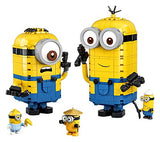 LEGO Minions: Brick-Built Minions and Their Lair (75551) Building Kit for Kids, Great Birthday Present for Kids Who Love Minion Toys and Kevin, Bob and Stuart Minion Characters (876 Pieces)