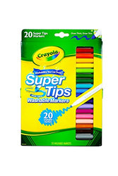 Crayola Markers Washable Super Tips Markers