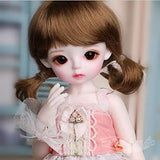 W&Y 1/6 BJD Doll,Size 26 cm 10 Inch 19 Ball Joints SD Dolls with Clothes Shoes Wigs Free Makeup Girls Best Gift DIY Toys