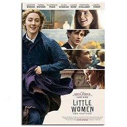 Little Women Canvas Prints Classic Movie Poster Wall Art For Home Office Decorations Unframed 18"x12"