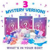 Original Stationery Mystery Slime Kit Surprise - DIY Slime Supplies Kit with Mystery Slime Box Add Ins for Fluffy, Cloud, Crunchy, Slime Activator, Unicorn Stuff, More