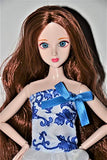 Eledoll Philomena Fully Poseable Doll 3D Eyes Deluxe Collector Doll 1/6 Scale Ball Jointed Doll Articulated 12 inch BJD Fully Poseable Fashion Doll