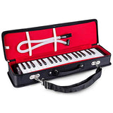 Mugig Melodica, 37 Keys, Wide Range from F to F3, with Carrying Bag, Lightweight and Environmentally-friendly, Suitable for Beginner or Kids