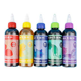 RICH One Step Tie Dye Kit, 5/8 Colors Textile Paints Non Toxic DIY Clothing Fabric Dye for Kids, Adults, and Groups