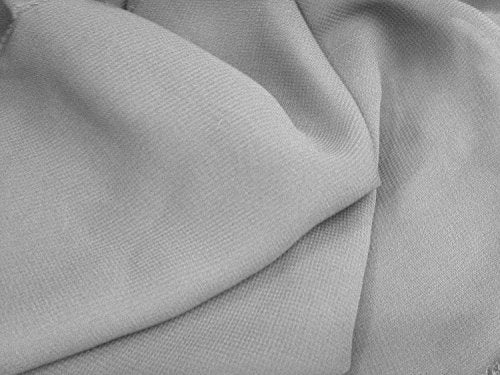 Chiffon Silver 58 Inch Fabric By the Yard