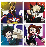 Toynk My Hero Academia LookSee Mystery Gift Box | Includes 5 Official Boku No Hero Collectibles | Includes Wall Art, Enamel Pin, & More | All Might Yellow Edition | Collect All 4