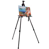 Artecho Artist Easel Display Easel Stand, Metall Tripod Stand Easel for Painting, Hold Canvas from 21" to 66"